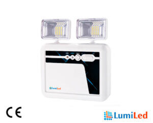 Iluminação de Emergência - LL-1200 - 1.200 Lúmens com 2 Faróis