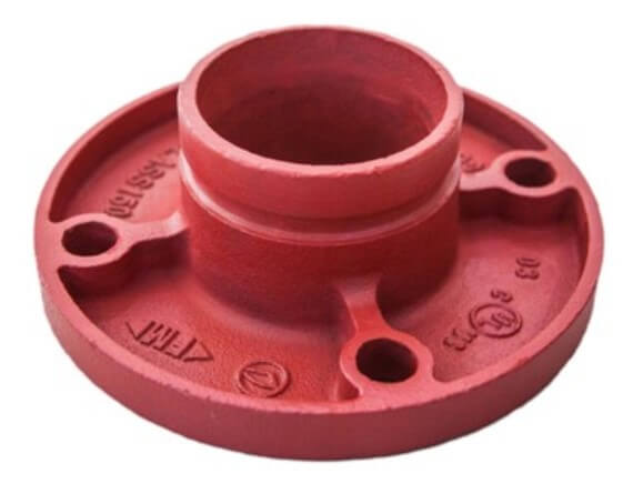 Adaptador Flange Ranhurado Ansi125/150