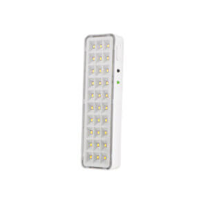 Luminária de Emergência de 30 LEDs Super Slim